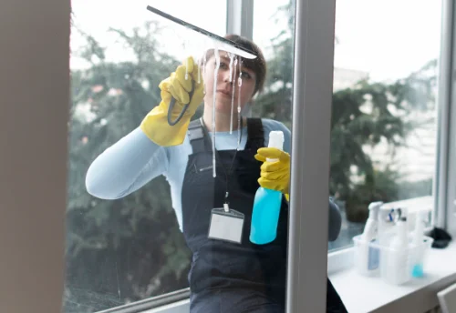Nettoyage de vitres intérieures et extérieures à Janaillat